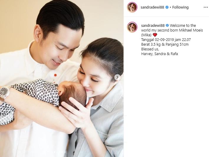 Sandra Dewi (Instagram/@sandradewi88)
