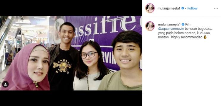 Tiara Savitri dan Attala (Instagram/@mulanjameela1)