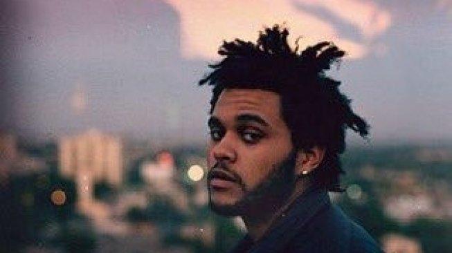 Penyanyi The Weeknd.(Twitter/@r3al__AJ)