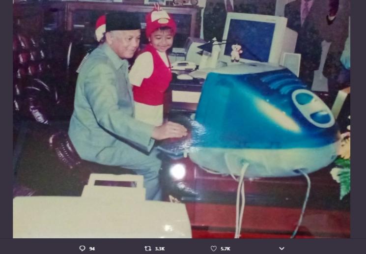 Joshua Suherman dan BJ Habibie. (Twitter/@jojosuherman)