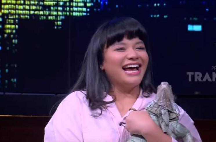 Amel Carla. (Youtube/Trans7Official)