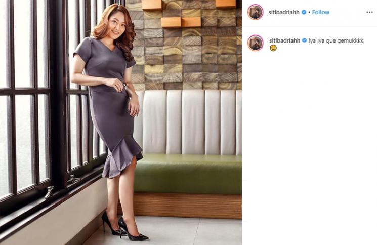 Siti Badriah (Instagram/@sitibadriahh)