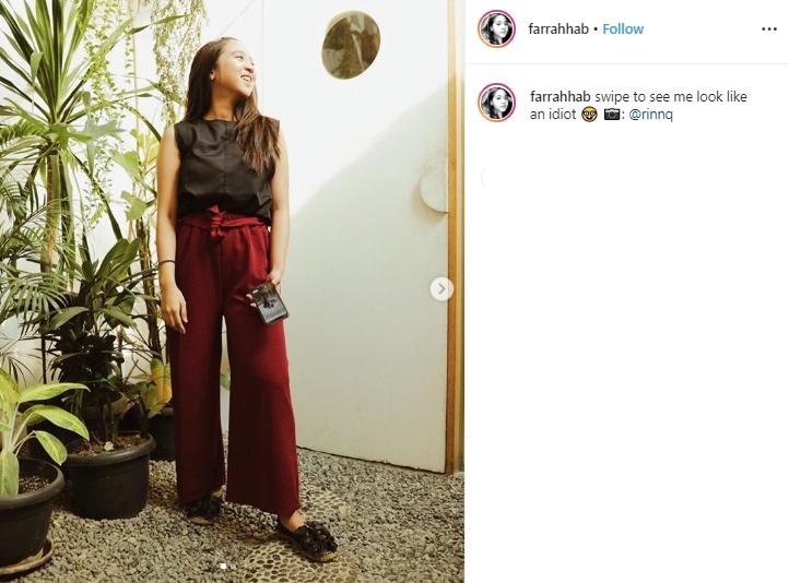 Farrah Habibie (Instagram/@farrahhab)