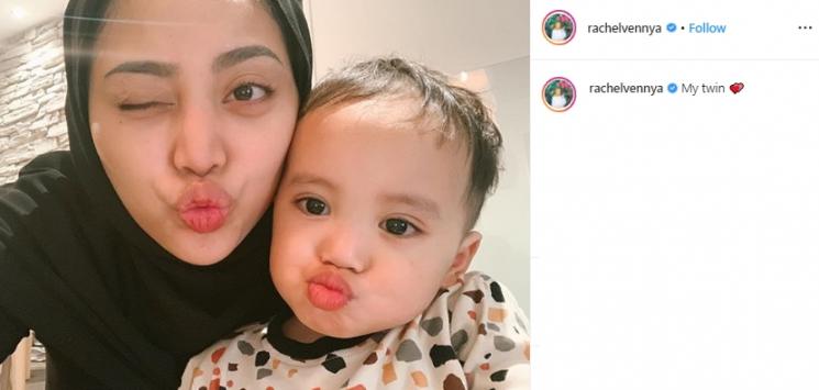 Rachel Vennya dan Xabiru Oshe Al Hakim (Instagram/@rachelvennya)