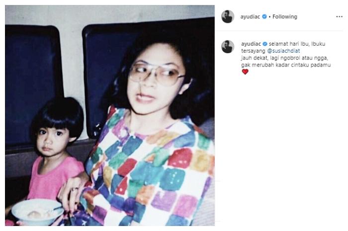 Ayudia Bing Slamet. (Instagram/@ayudiac)