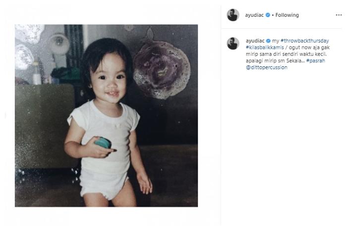 Ayudia Bing Slamet. (Instagram/@ayudiac)