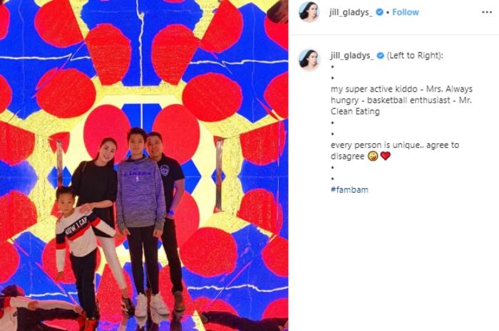 Jill Gladys dan kekasihnya. (Instagram/@jill_gladys_)