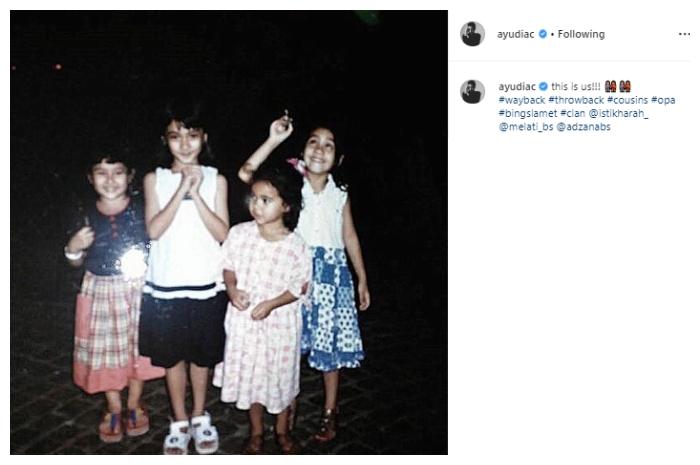 Ayudia Bing Slamet. (Instagram/@ayudiac)