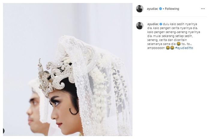 Ayudia Bing Slamet. (Instagram/@ayudiac)
