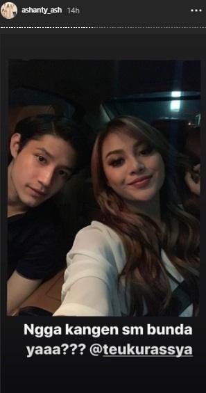 Aurel Hermansyah dan Teuku Rassya. (Instagram/@ashanty_ash)