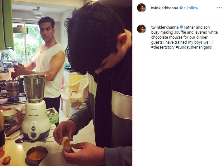 Aarav Kumar (Instagram/@twinklerkhanna)
