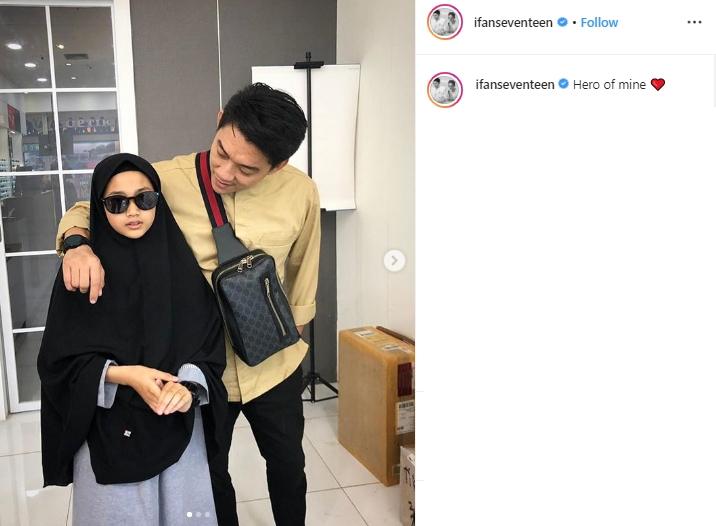 Ifan Seventeen dan Putrinya (Instagram/@ifanseventeen)