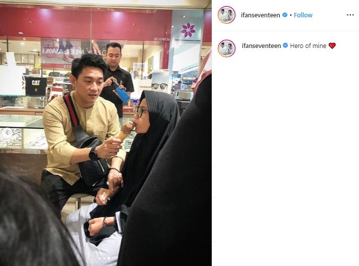 Ifan Seventeen dan Putrinya (Instagram/@ifanseventeen)
