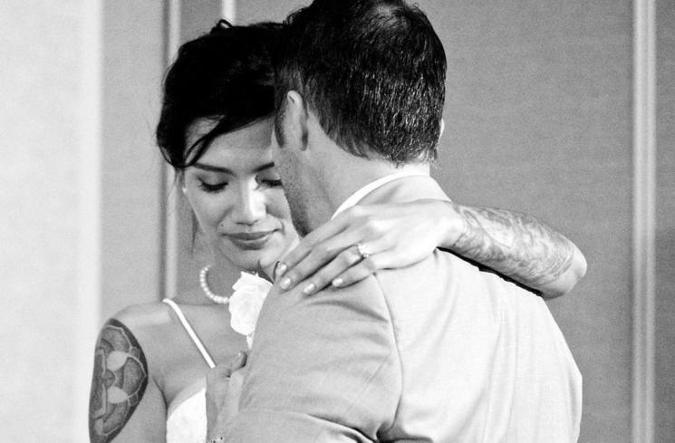 Tiga Setia Gara dan suaminya saat masih harmonis. [Instagram]