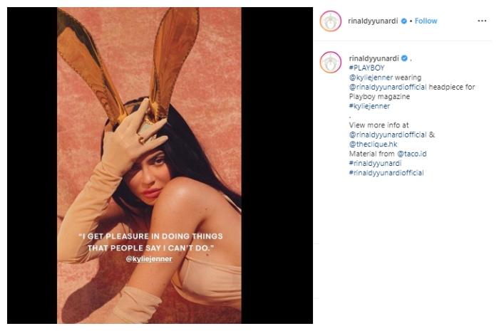 Kylie Jenner. (Instagram/@rinaldyyunardi)