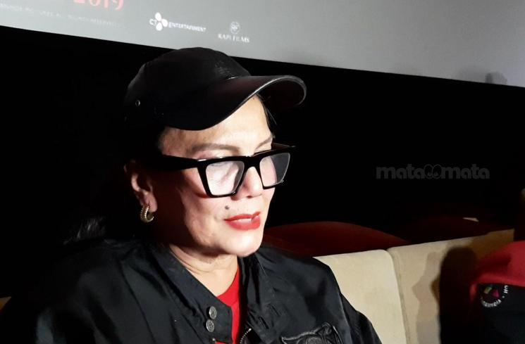 Aktris Christine Hakim. [MataMata.com/Sumarni]