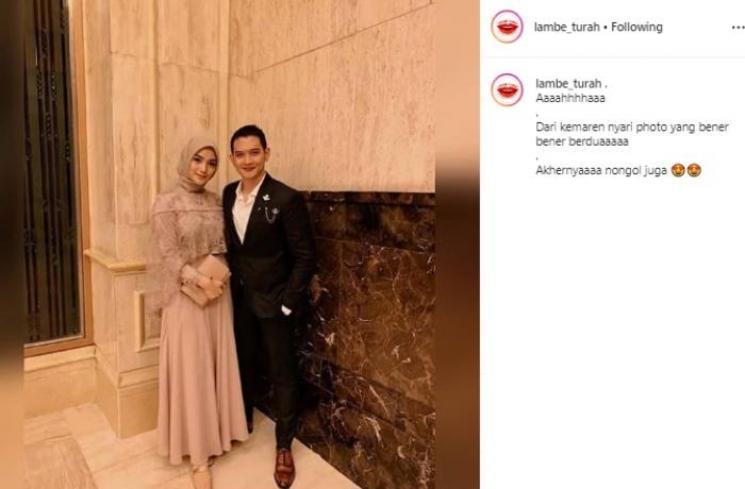 Citra Kirana dan Rezky Aditya. (Instagram/@lambe_turah)