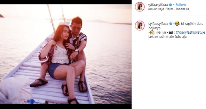 Syifa dan Nanda. (Instagram/@syifaasyifaaa)