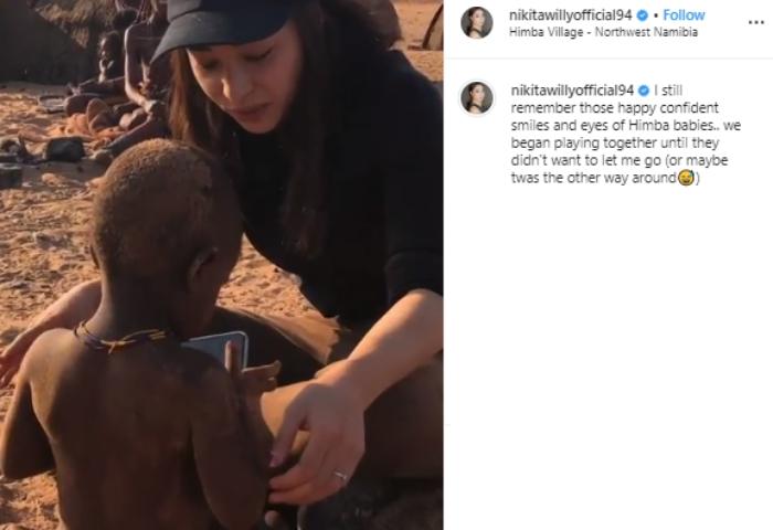 Nikita Willy ke Namibia. (Instagram/@nikitawillyofficial94)