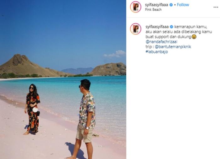 Syifa dan Nanda. (Instagram/@syifaasyifaaa)