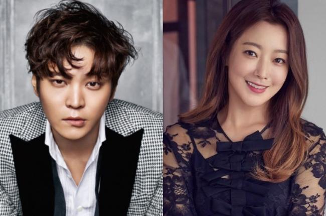 Joo Won dan Kim Hee Sun (Soompi)
