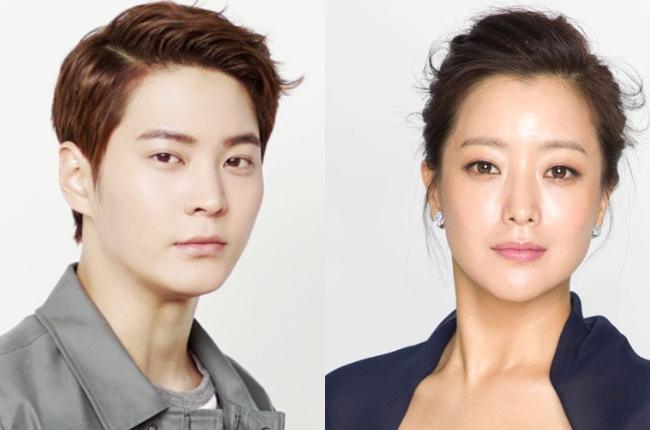 Joo Won dan Kim Hee Sun (Soompi)