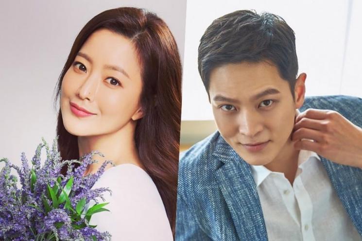 Joo Won dan Kim Hee Sun (Soompi)