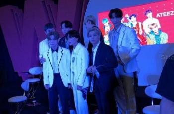 Gebrak Panggung Smartfren Wow Concert, Ateez dan Chung Ha Bikin Histeris