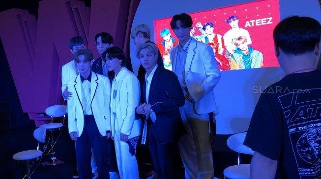 Ateez (MataMata.com/Revi Cofans Rantung)