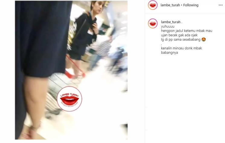 Cinta Laura (Instagram/@lambe_turah)