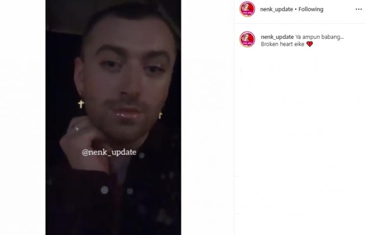Sam Smith (Instagram/@nenk_update)