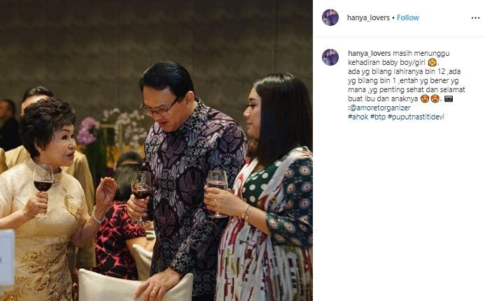 Basuki Tjahaja Purnama dan istri, Puput Nastiti Devi. (Instagram/@hanya_lovers)