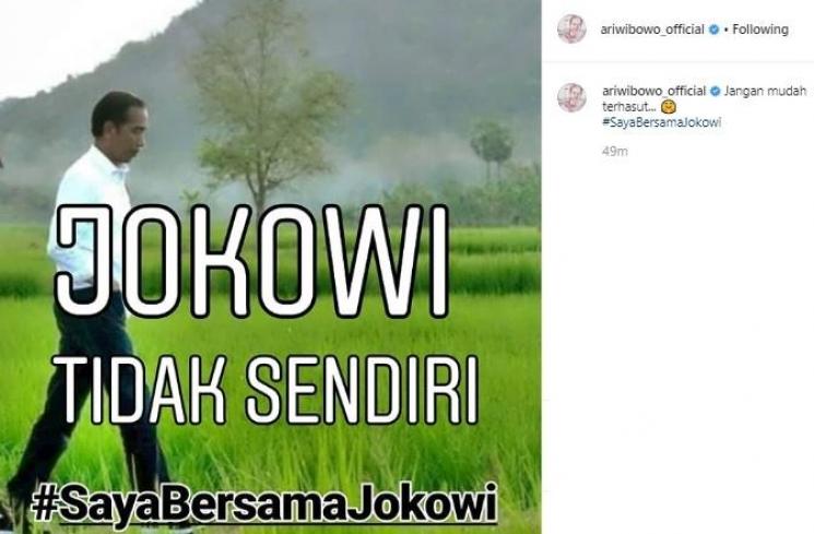Postingan Ari Wibowo. (Instagram/@ariwibowo_official)