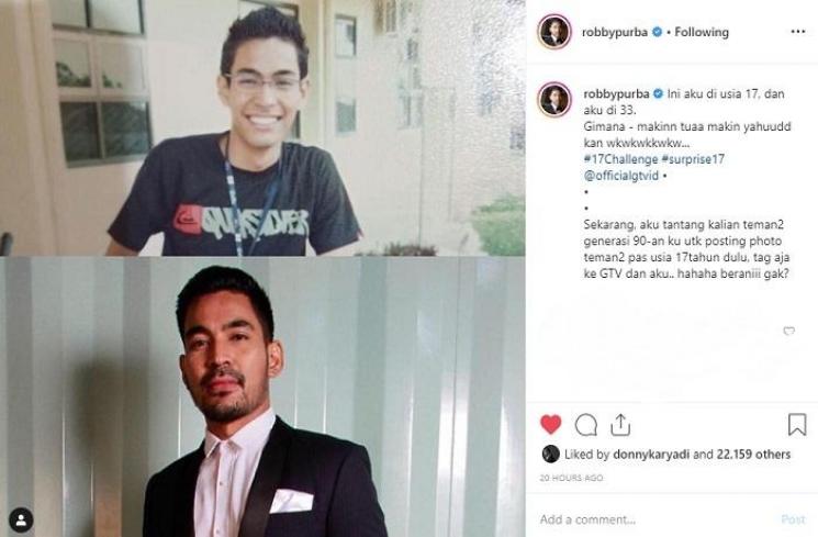 Robby Purba (Instagram @robbypurba)