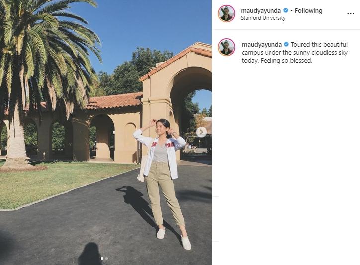 Maudy Ayunda (Instagram/@maudyayunda)