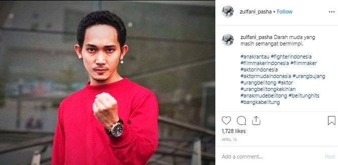Zulfani Pasha. (Instagram/@zulfani_pasha)