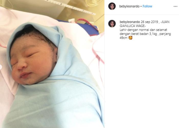 Putra Onadio Leonardo. (Instagram/@bebyleonardo)