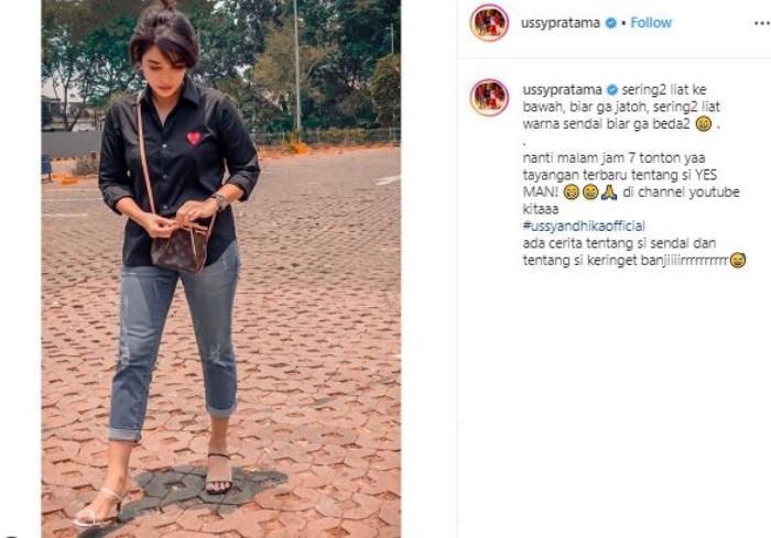 Ussy Sulistiawaty. (Instagram/@ussypratama)