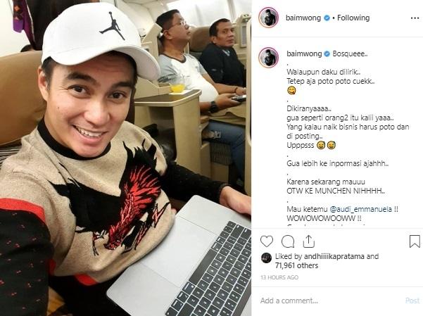 Baim Wong. (Instagram/@baimwong)