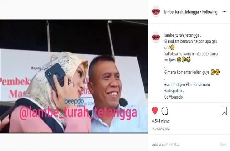 Mulan Jameela (Instagram @lambe_turah_tetangga)