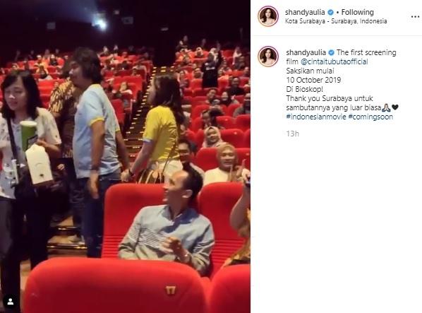 Dodit Mulyanto dan Shandy Aulia. (Instagram/@shandyaulia)