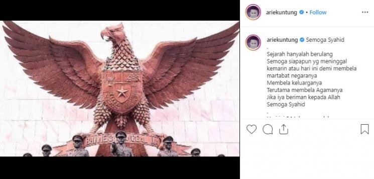 Arie Untung (Instagram/@ariekuntung)