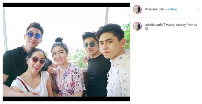 Momen liburan Febby Rastanty bareng keluarga Verrell Bramasta. (Instagram/@vbfr_bramtanty)