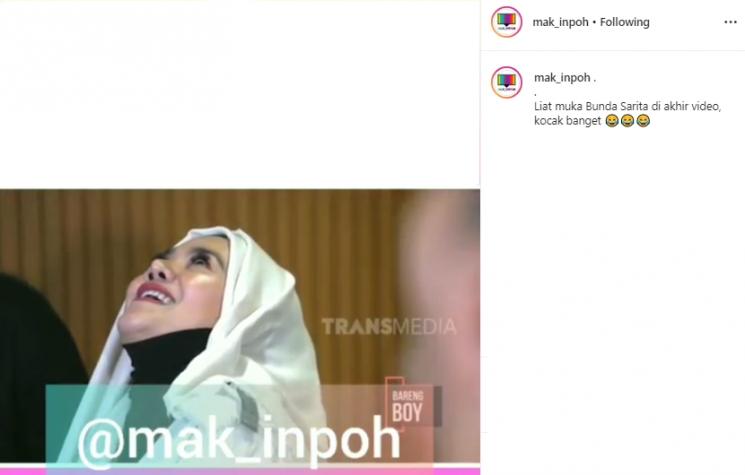 Sarita Abdul Mukti (Instagram/@mak_inpoh)