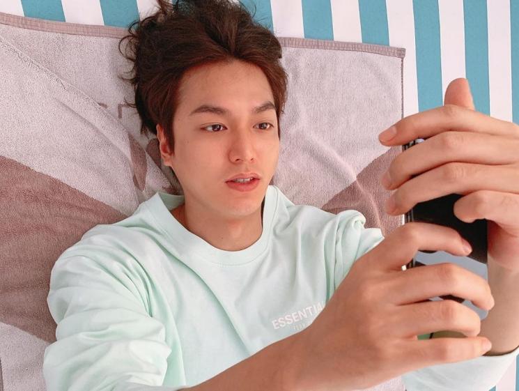 Lee Min Ho di Bali (Instagram/@actorleeminho)