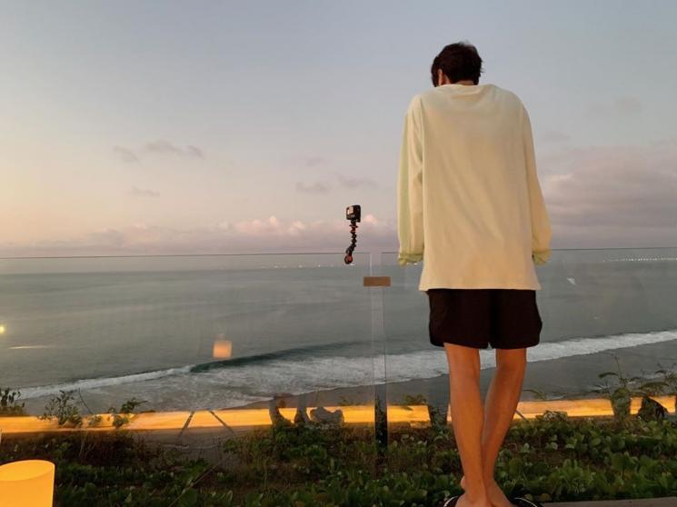 Lee Min Ho di Bali (Instagram/@actorleeminho)