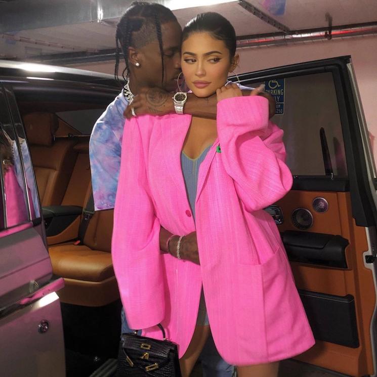 Kylie Jenner dan Travis Scott. (Instagram/@kyliejenner)