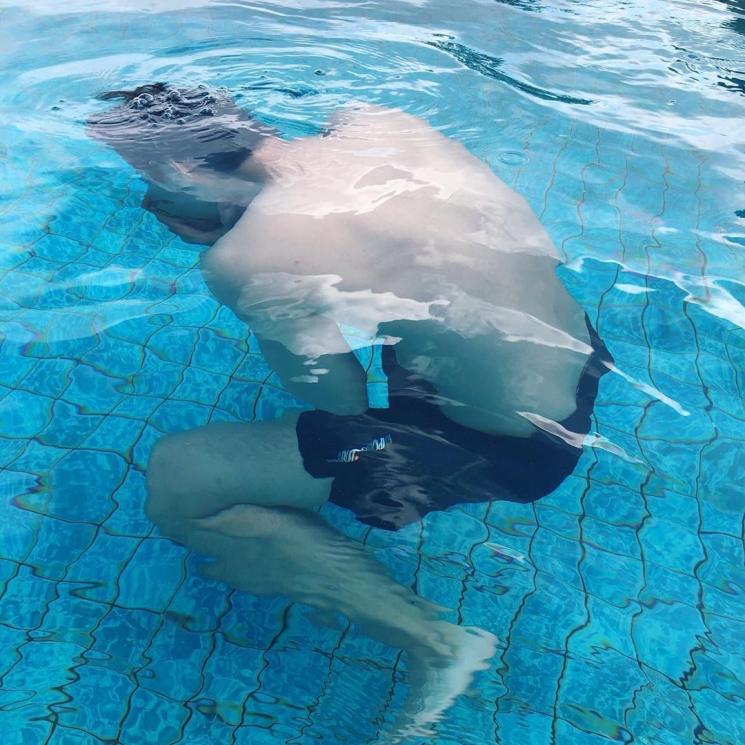 Lee Min Ho di Bali (Instagram/@actorleeminho)