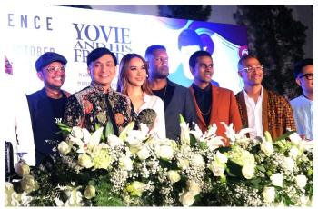 3 Momen Manis Yovie and His Friend Tampil di Batik Music Festival 2019