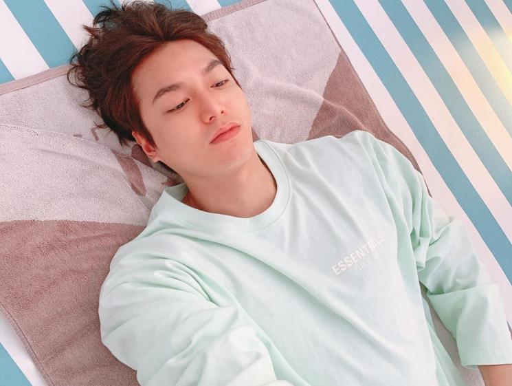 Lee Min Ho di Bali (Instagram/@actorleeminho)